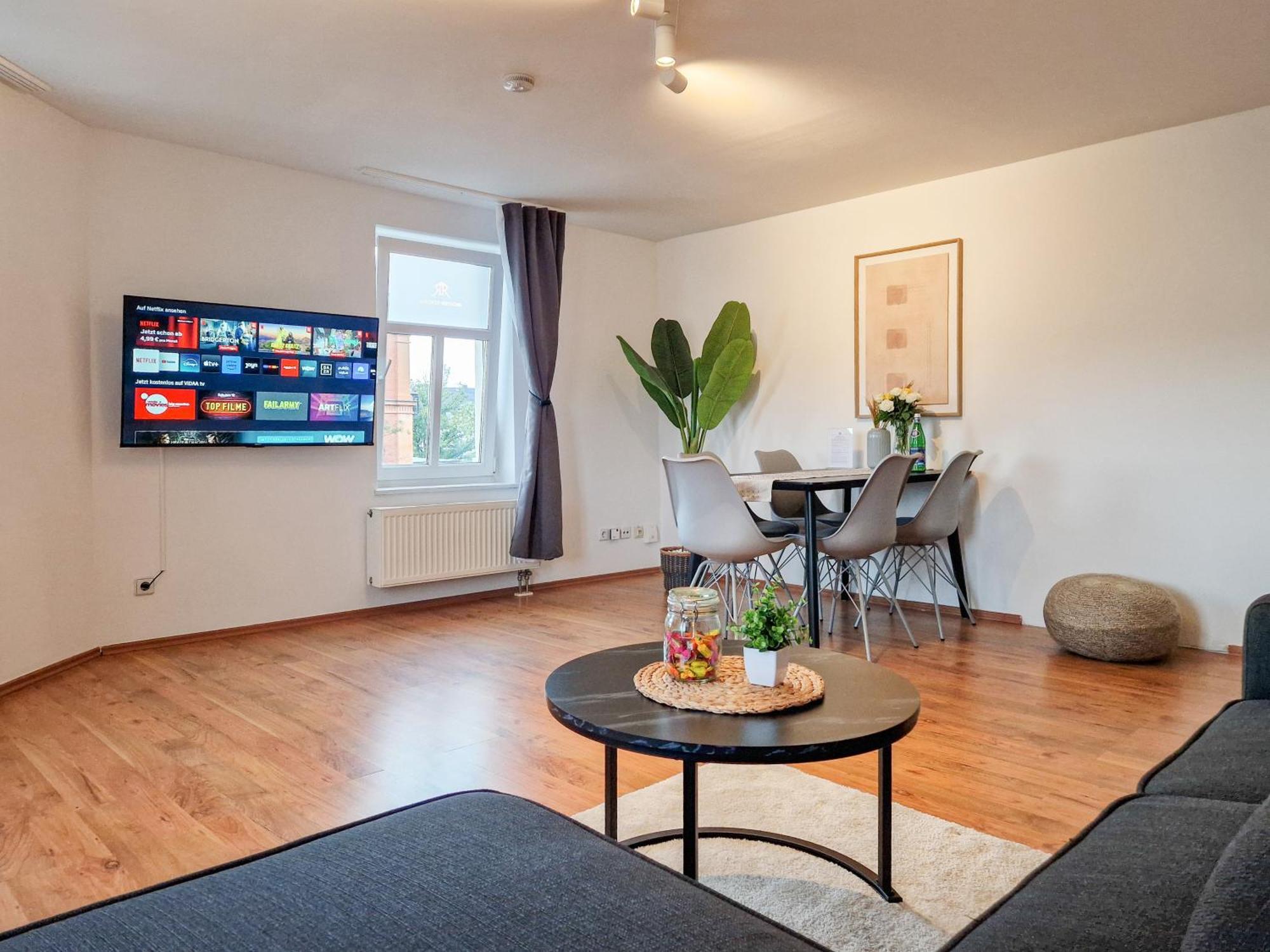 Rr - New - Apartments Kappel - 85Qm - Lift - Wifi Хемніц Екстер'єр фото