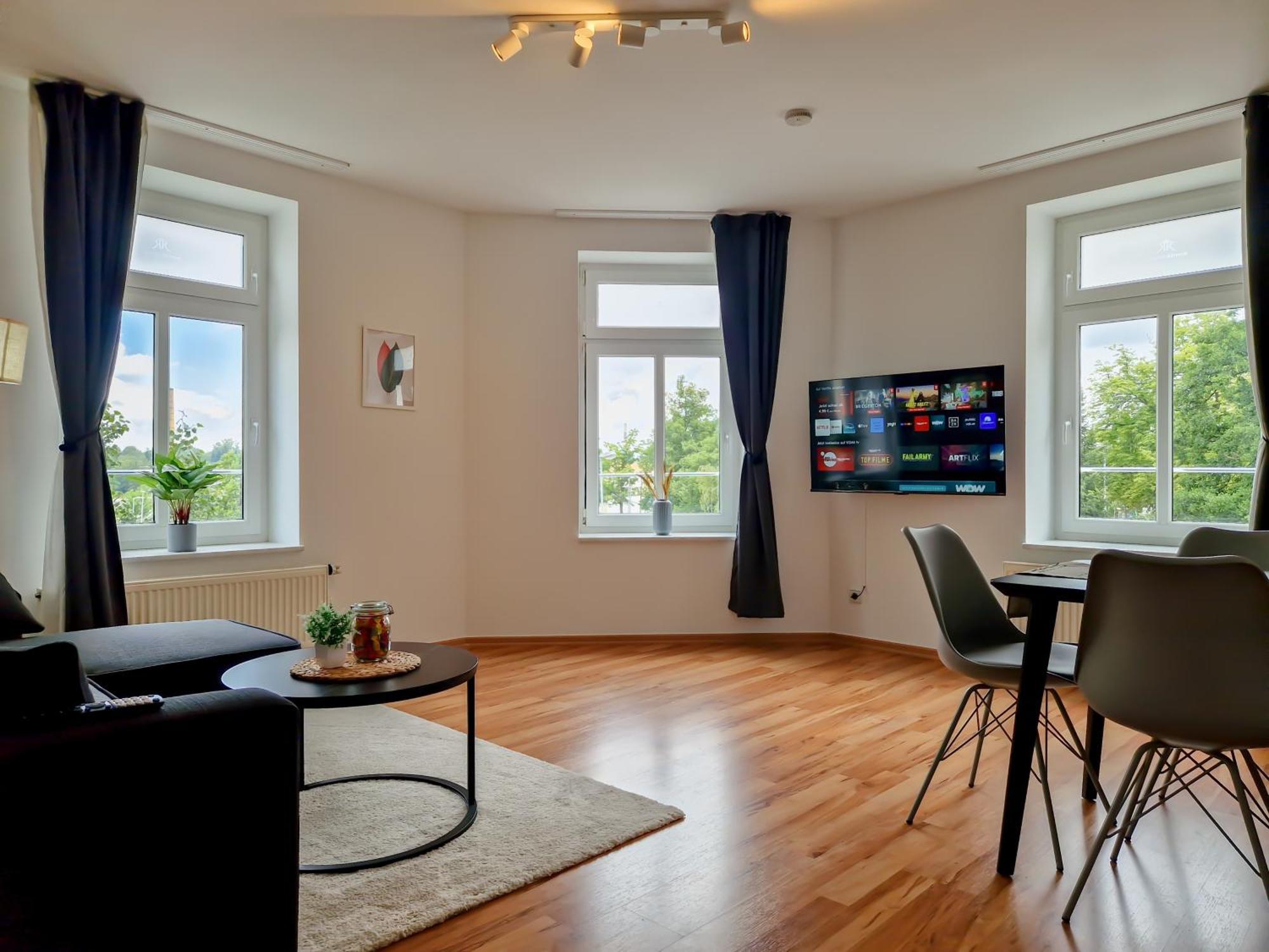 Rr - New - Apartments Kappel - 85Qm - Lift - Wifi Хемніц Екстер'єр фото